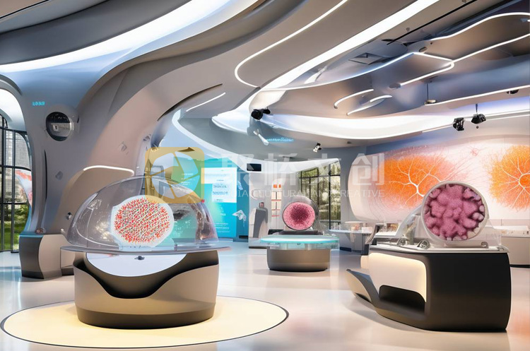 做生物医药行业干细胞企业展厅建设要注意些什么？