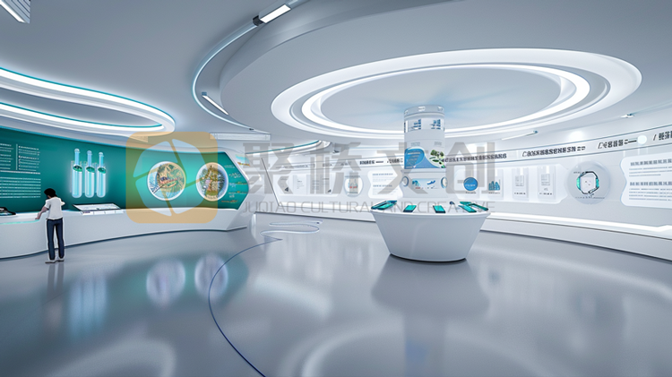 未来以来！干细胞生物医药展厅的展区划分与设计